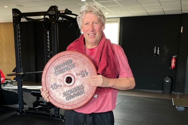 <b>Rudi is inmiddels 15kg afgevallen🤩</b>